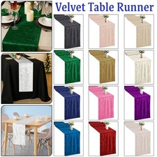 Wedding Table Runner Velvet