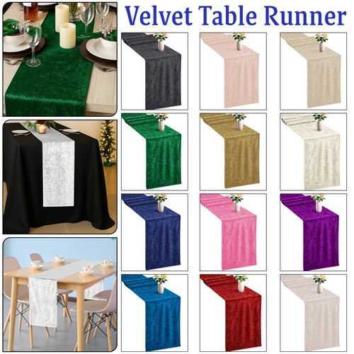 Wedding table runner - wedding, velvet