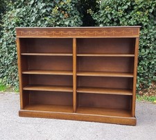 SHERATON STYLE MAHOGANY BOOKCASE
