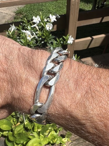 Mens heavy sterling silver