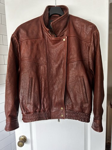 Reiss petra leather bomber - leather,