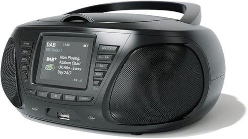 Portable player with - cd,
