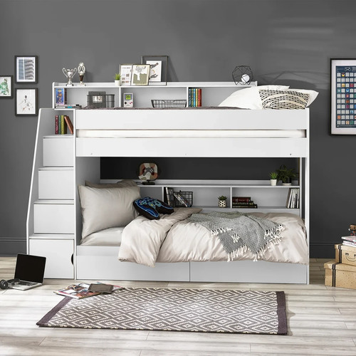 Caleb single bunk bed 3ft - single,