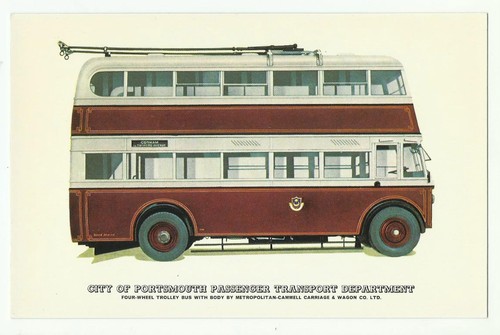 Four wheel trolley bus - four-wheel,