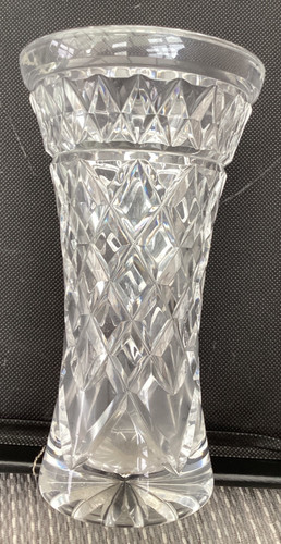 Edinburgh crystal vase - crystal, 8inch