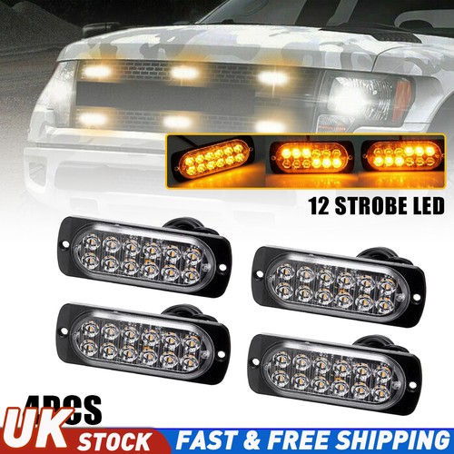 12led amber recovery strobe - 12led,