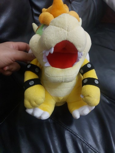 Authentic bowser plush stuffed - authentic,
