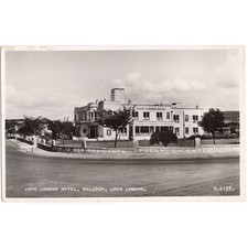 BALLOCH Loch Lomond hotel, Dunbartonshire RP Postcard Unused