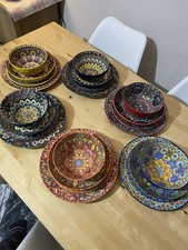 Boho Style 24 Pieces Dinner