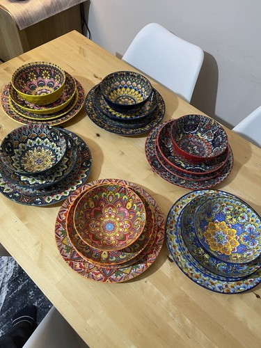 Boho style pieces dinner - style,
