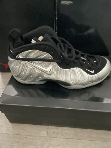 Nike air foamposite pro silver - air,