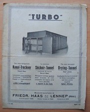 Pub tunnel dryer turbo friedr - tunnel,
