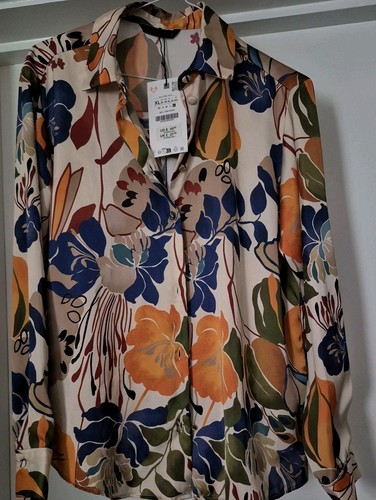 Zara patterned button down - patterned,