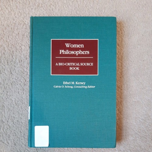 Women philosophers a - women,