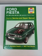 Haynes 3397 Ford Fiesta Service Repair Manual 1995 to 2002 Petrol & Diesel 2005