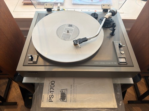 Sony 1700 turntable record - sony,