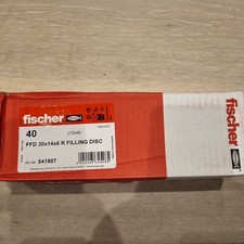 Fischer  FFD 30X14X6 R Filling Disc Box Of 40