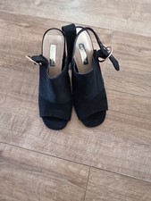 Primark Black cut-out shoes