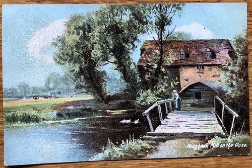 Houghton mill the river - on,