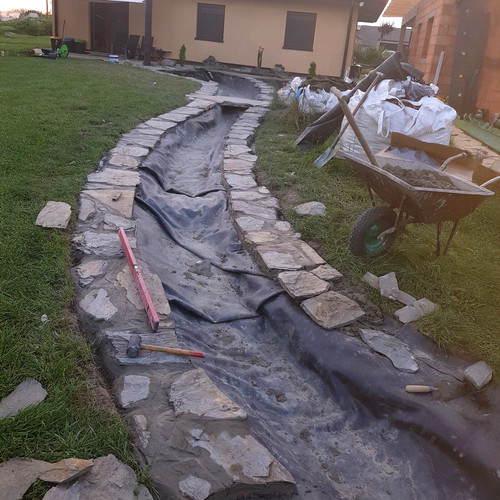 Rubber thick pond liner - thick,