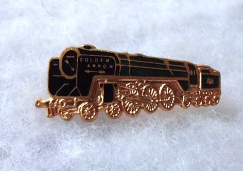 Golden arrow locomotive - golden,