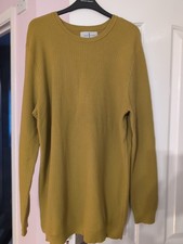 Jasper Conran Mens Mustard Jumper Size L