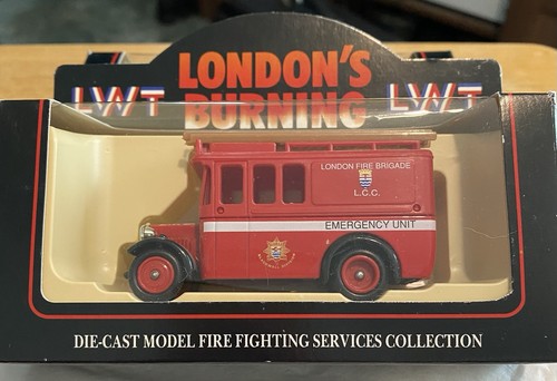 Lledo london burning tv - london’s,