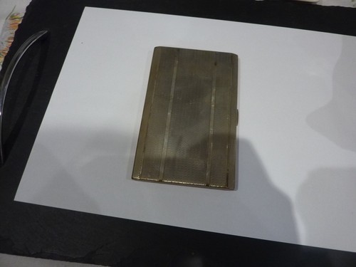 Vintage old white metal - old,