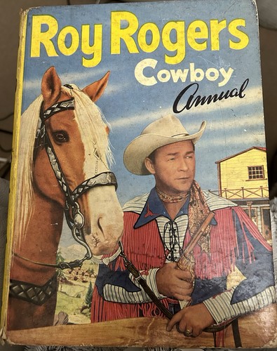 Two roy rogers cowboy annuals - roy,