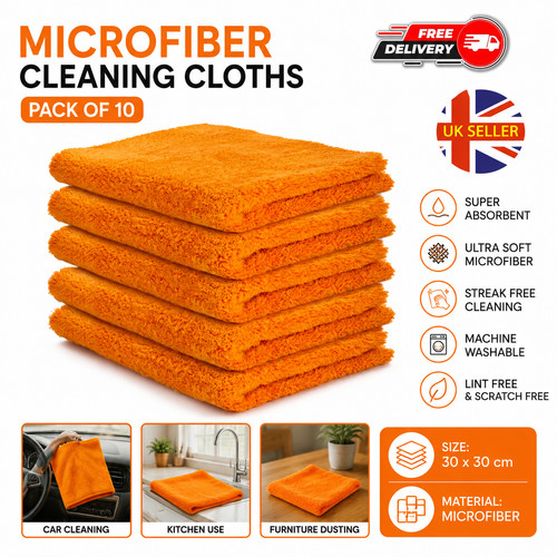 10x edgeless microfibre cloths - edgeless,