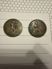 Three Pence Coins From Old England 17 Piece Collection