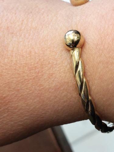 9ct yellow gold twisted rope - 9ct,