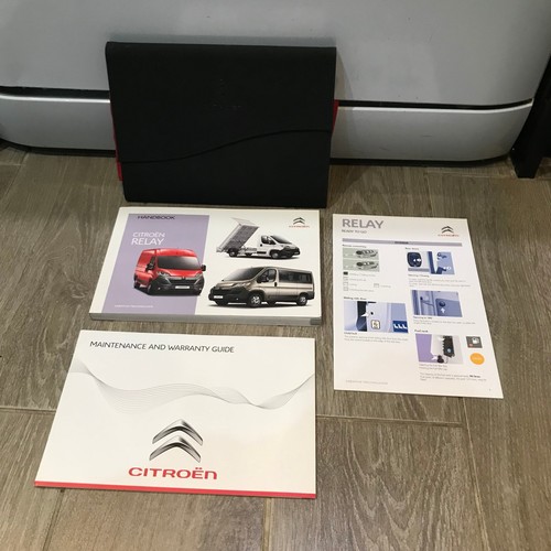 Citroen relay owners handbook - citroen,