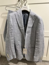 Moss Bros Mens Blue Suit