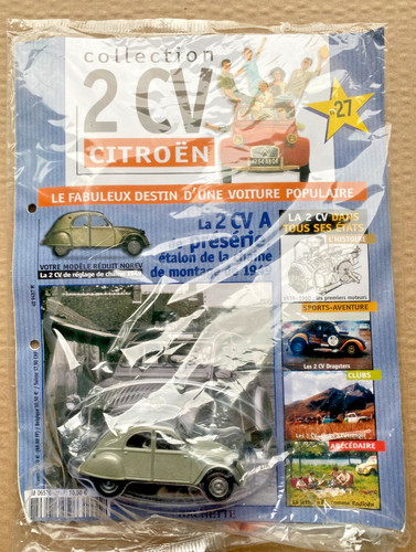 Citroën 2cv collection chaine - citroën,