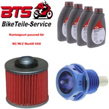 Set 4L oil, filter, drain plug