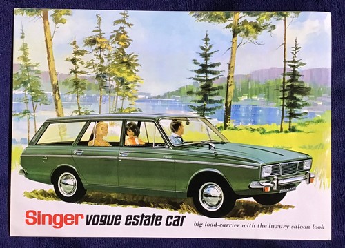 Singer vogue estate car sales - vogue,