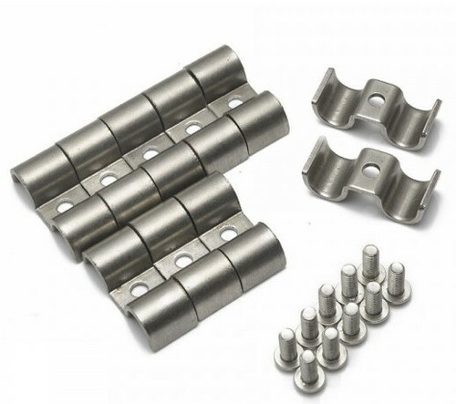 Stainless saddle clamps - stainless,
