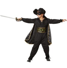 Boys Costume Zorro Bandit