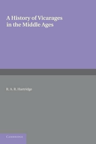 History vicarages in the - of,