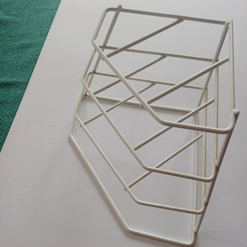 Vintage tier white wire - tier,