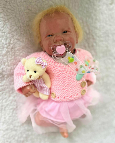 Baby doll girl blonde - baby,