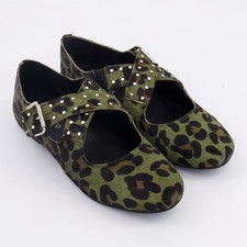 Pony hair leather leopard