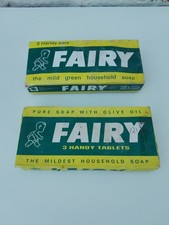 Fairy Soap Bars Job Lot - 5 Bars in total - vintage hand & laundry soap