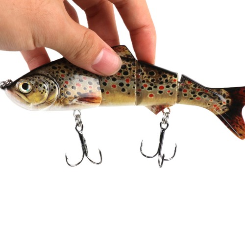 Line thru trout swim - thru,