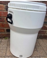45 Litre drum Open Keg Barrel screw lid lock  bin corn feed storage can ship out