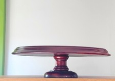 LATE 19C ANTIQUE MAHOGANY LAZY SUSAN - ARMY & NAVY CSL - CAMPAIGN FURNITURE