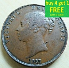 Queen Victoria 1 Penny 1837-1901 Choose your date Each Coin has its own Picture.