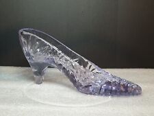 Vintage Crystal Glass Slipper