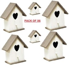 6 X WOODEN NESTING BOXES NEST